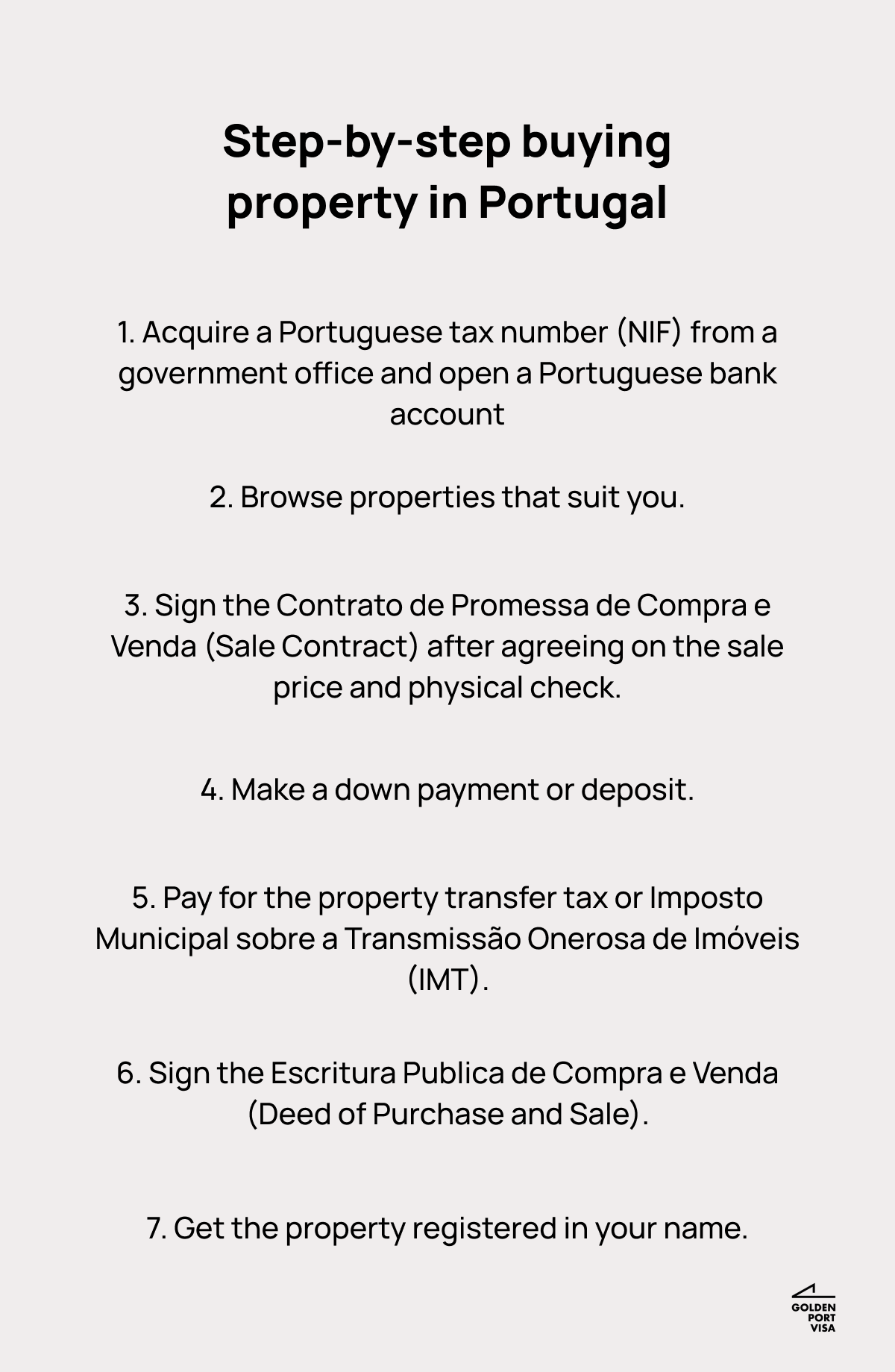Buy Property in Portugal and get residency Golden Port Visa